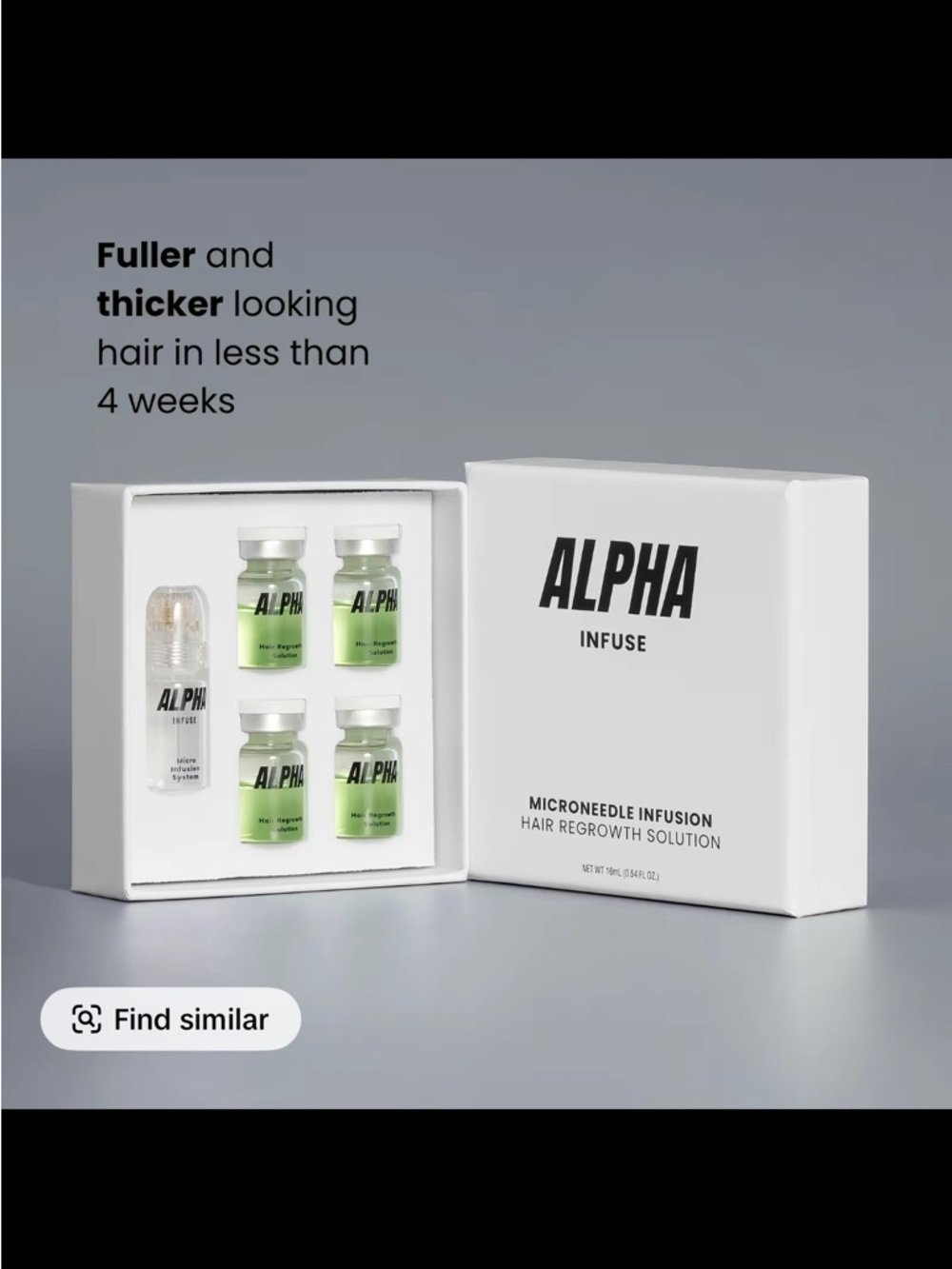 AlphaInfuse Scalp Care System - 1-Month Supply